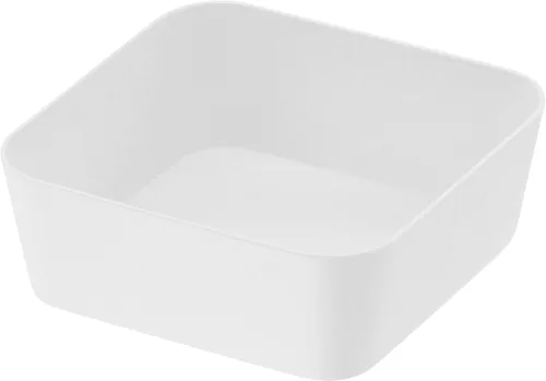 Vista 9 de YAMAZAKI Home Tower Bandeja de tocador para ahorrar espacio, 3.5 x 3.5 pulgadas, acero