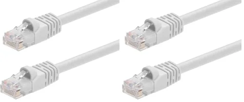 Vista 51 de Monoprice - Cable de red Ethernet Cat6 0.5 pies 24AWG 550MHz UTP de cobre desnudo, negro