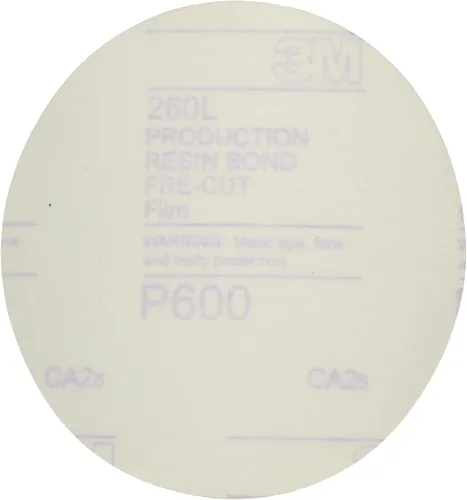 Vista 11 de 3M 17 Hookit - Disco de película para acabado, antipolvo, 6 pulgadas, P8., P600, 3