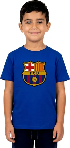 Vista 9 de Icon Sports Spanish Soccer Unisex Kids Icon Sports Officially Licensed Fc Barcelona Cotton T-Shirt - Unisex Kids