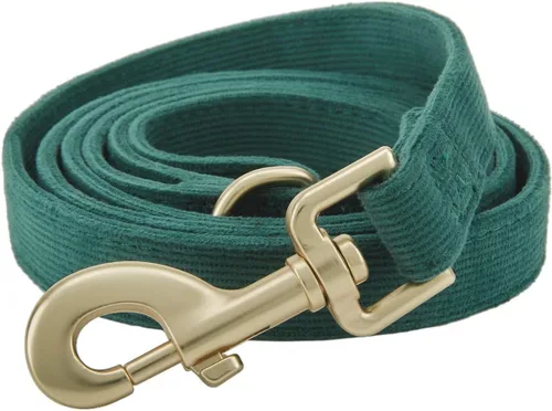 Vista 13 de Correa de perro de algodón suave, correas de pana resistente de 5 pies con gancho de metal dorado para perros pequeños, medianos y grandes, S