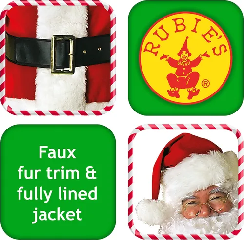 Vista 3 de Rubie's Regal Plush Santa Suit Adult