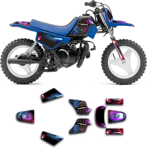 Vista 21 de Kit de calcomanías para PW 50 PW50 piwi 50, gris, YMPW5096N004-G-KO