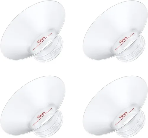 Vista 17 de 4 piezas de inserción de brida de 13 mm compatible con Momcozy M5/M6/M9/S12 Pro/V1 Pro/V1 Pro extractor de leche, apto