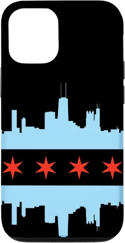 Vista 28 de Chicago Flag Skyline City of Chicago Pride Case for iPhone 17