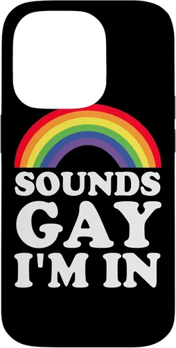 Vista 17 de Funny Gay Pride Sounds Gay I'm In LGBTQ Case for iPhone 16