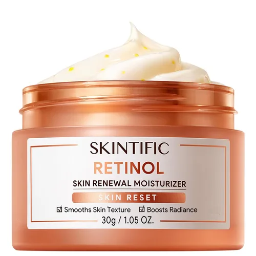 Vista 12 de SKINTIFIC Hidratante facial con 5 ceramidas, crema reparadora de barrera hidratante para pieles sensibles/aceitosas, ácido hialurónico y centella