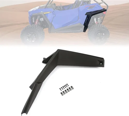 Vista 12 de KUAFU Fender Flare - Protector contra salpicaduras compatible con Polaris RZR Trail 900 EPS UTV 2014-2024, protectores de barro, protección contra