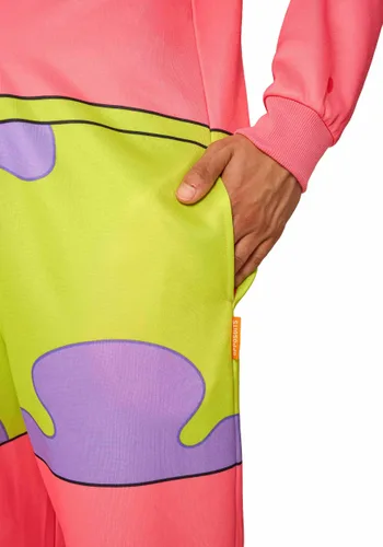 Vista 7 de Disfraz de Onesie Adulto Patrick de Bob Esponja Multicolor