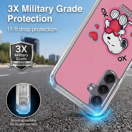 Vista 242 de Head Case Designs Officially Licensed Peanuts Beach Surf Snoopy Boardwalk Airbrush Gel Case [Military Grade Protection] Compatible with Google Pixel