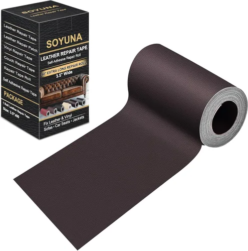 Vista 13 de Parche de reparación de cuero autoadhesivo para muebles, cinta de reparación de cuero para sofá, asiento de automóvil, silla, muebles, kit de Grano