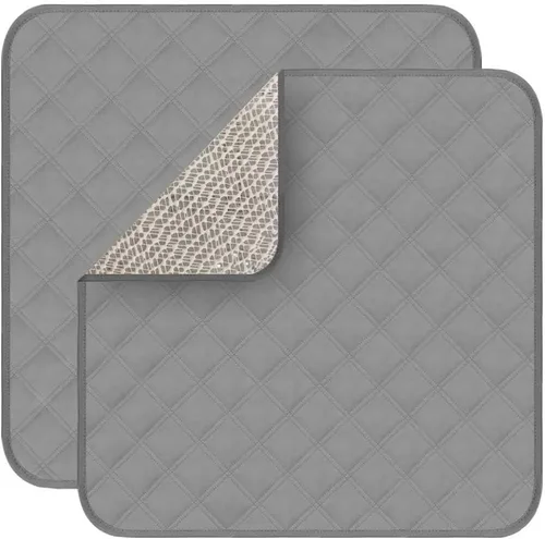 Vista 8 de Paquete de 2 almohadillas impermeables y absorbentes para sillas de incontinencia, lavables a máquina, para adultos y niños, para silla de ruedas