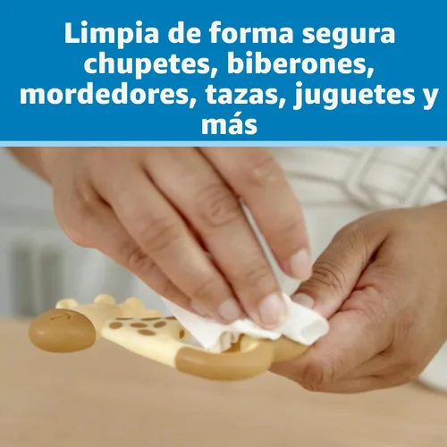 Vista 2 de Toallitas para chupete y biberón de Dr. Brown's, 40