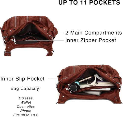 Vista 23 de Scarleton: Bolso de mano para mujer, monederos para mujer, bolsos de hombro para mujer, H1292