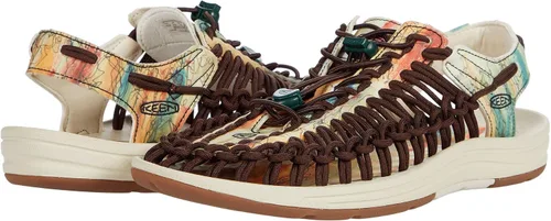 Vista 20 de KEEN Sandalias clásicas Uneek de dos cuerdas para hombre Timberwolf/Plaza Taupe