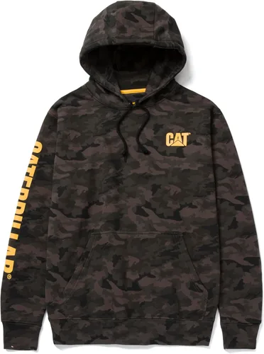 Vista 13 de CAT Workwear Sudadera con Capucha Caterpillar Trademark Banner para Hombre Negro