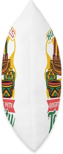 Vista 2 de African American Pride & Kwanzaa by NLTS Kwanzaa Candles Brightening The Path to Unity Product Throw Pillow, 16x16, Multicolor