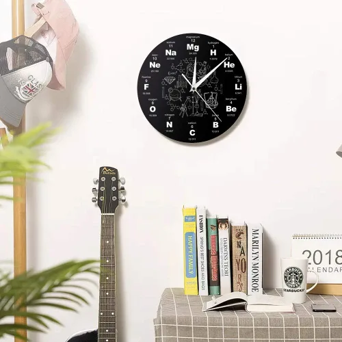 Vista 3 de Tabla periódica de 12 pulgadas de los elementos del arte de la pared