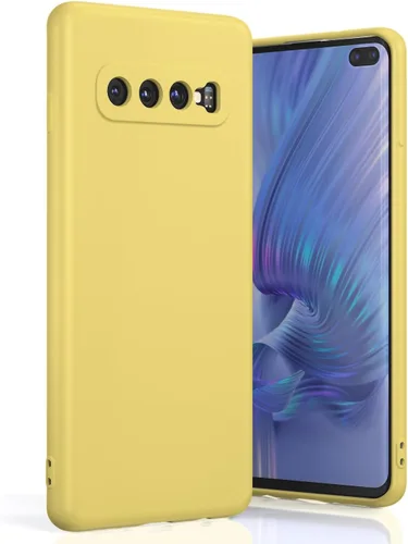 Vista 8 de Funda de silicona suave TPU para Galaxy S10 Plus, color negro