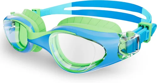 Vista 11 de Swim Goggles for Kids 6-14, Anti-Fog UV Protection Clear Swimming Goggles, Leakproof Pool Swim Goggles for Boys Girls