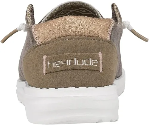 Vista 191 de Hey Dude Wendy - Zapatos de mujer, mocasines sin cordones para mujer, cómodos y ligeros