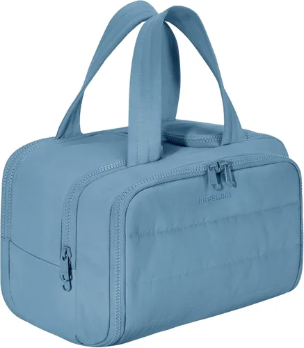 Vista 21 de BAGSMART Bolsa de Aseo de Viaje, Bolsa de Aseo Resistente para Mujeres, Bolsas de Aseo Ampliamente Abiertas y Esponjosas para Viajar, Organizador