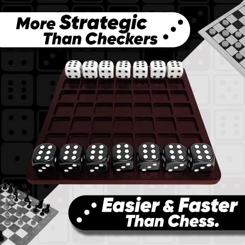 Vista 4 de Dittle™- Batalla de Dados Juegos de Dados para 2 Jugadores para Adultos Juegos de Mesa para Adultos para 2 Jugadores Mejor Juego para Dos