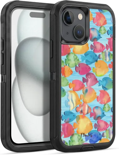 Vista 137 de Head Case Designs Officially Licensed Paul Brent Agate Mermaid Coastal Gel Armor Case [Military Grade Drop Protection] Compatible with Apple iPhone