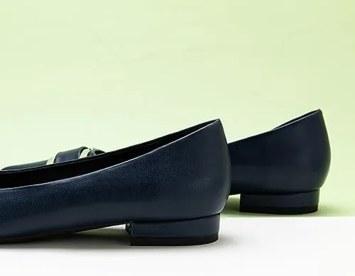 Vista 3 de C.Paravano Zapatos planos para mujer Zapatos planos para mujer Zapatos planos sin cordones Zapatos planos de ballet para mujer Zapatos planos