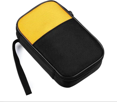 Vista 7 de KingSung - Funda de transporte de herramientas suave con cremallera para Fluke 117/116/115/114/113 multímetro digital 62 Max y muchos más