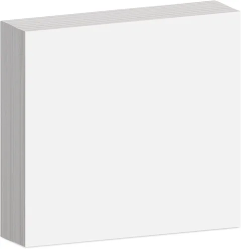 Vista 13 de Reskid Papel grueso de cartulina blanca, peso pesado, 110 libras, cartulina – Paquete de 100 (2 x 3.5 pulgadas)