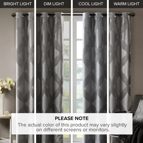 Vista 7 de Sun Smart Bentley - Cortinas opacas para ventana, 1 panel, 50 x 84 pulgadas, color carbón