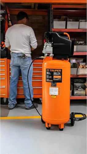 Vista 5 de Compresor vertical, 80 L, 3-1/2 HP (potencia máxima), 120V
