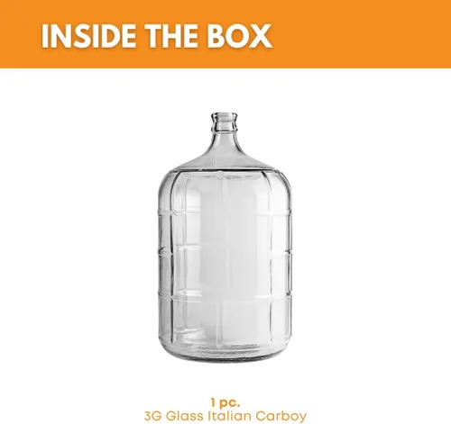 Vista 2 de E.C. Kraus - Carboy de cristal (3 galones)