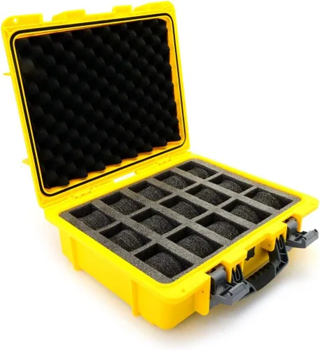 Vista 2 de Invict a Caja de Reloj Amarillo - 15 Ranuras DC15YEL