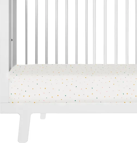 Vista 32 de MakeMake Organics Juego de sábanas bajeras orgánicas tamaño individual de algodón orgánico con certificación GOTS, sábana bajera ajustable con 1