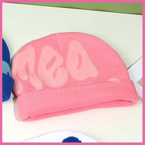 Vista 5 de MEA Culpa Gorro para mujer, gorro gráfico Y2k, gorro de ganchillo suave, sombrero de invierno para mujer, accesorios Y2K