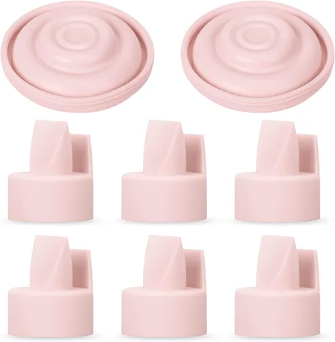 Vista 7 de Papablic - Válvulas de pico de pato, válvulas de leche de repuesto Azul 6* Válvulas