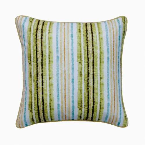 Vista 42 de The HomeCentric Fundas de almohada decorativas con bordes de 12 x 12 pulgadas Funda de cojín de seda de arte moderno Fundas de almohada verdes
