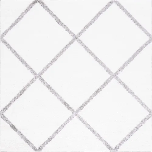 Vista 10 de SAFAVIEH Tahoe Shag Collection - Alfombra para pasillo, 2 x 9 pies, diseño de enrejado, no desprende pelusa y de fácil cuidado, 1.2 pulgadas