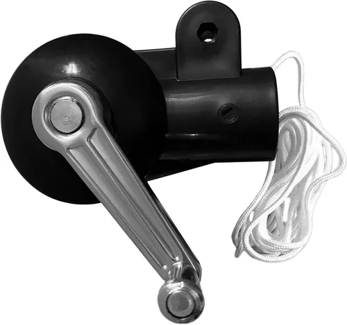 Vista 6 de Accesorios para sombrilla de patio, piezas de repuesto de paraguas para exteriores, piezas de soporte resistente, repuesto para patio Manivela