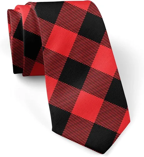 Vista 31 de JUDIAN Corbatas de moda para hombre, corbatas novedosas para cada atuendo IMPRESIÓN DE PATA (ANIMAL PAW PRINT)