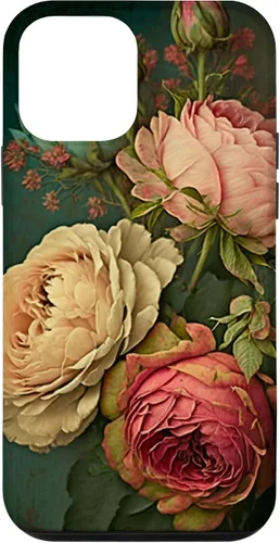 Vista 16 de Boho Shabby Chic Bohemian Roses Vintage Funda con diseño de flores y flores para iPhone 17