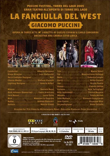 Vista 2 de Puccini - La Fanciulla del West