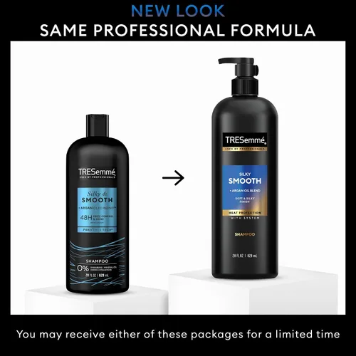 Vista 3 de TRESemmé Champú antiencrespamiento 3 unidades para cabello encrespado formulado con tecnología Pro Style 28 Fl Oz