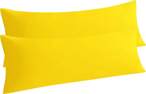 Vista 46 de NTBAY Juego de 2 fundas de almohada estándar, paquete de 2 fundas de almohada de microfibra cepillada de 20x26, suaves, resistentes a las arrugas, a
