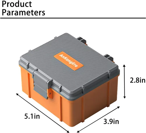 Vista 7 de Estuche rígido de transporte para DJI Osmo Action 5 Pro, impermeable, a prueba de golpes, funda protectora de almacenamiento para DJI Action