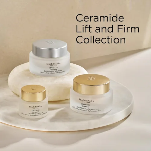 Vista 13 de Elizabeth Arden Advanced Ceramide Lift and Firm Eye Cream, fórmula hidratante para reducir arrugas debajo de los ojos, hinchazón y patas de gallo