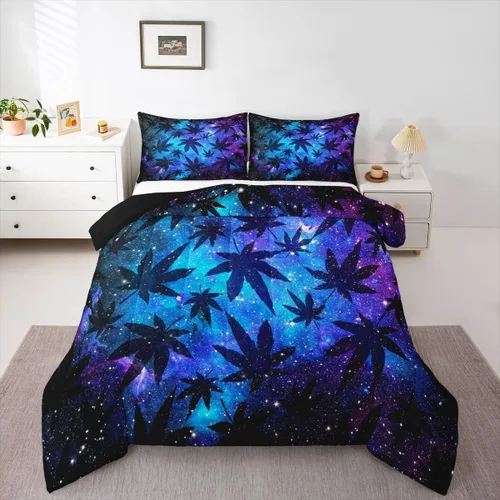 Vista 55 de Erosebridal - Juego de edredón Samurai, juego de ropa de cama al atardecer, edredón japonés de samurái cálido y suave, decoración de dormitorio