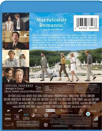 Vista 2 de Midnight in Paris Blu-ray